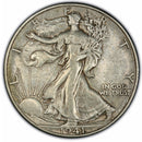 Walking Liberty Half dollar Roll of 20 coins (RANDOM YEARS) 90% Silver - XF / AU