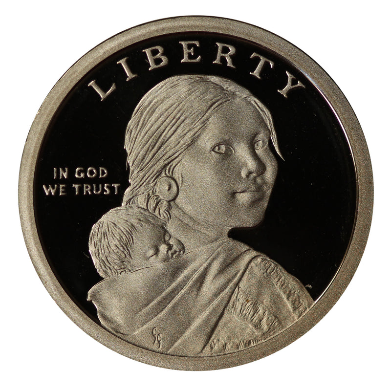 2016 S Sacagawea Dollar Gem Deep Cameo Proof Roll (20 Coins)