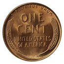 1945 P Lincoln Wheat Cent Choice/Gem BU Roll (50 Coins)