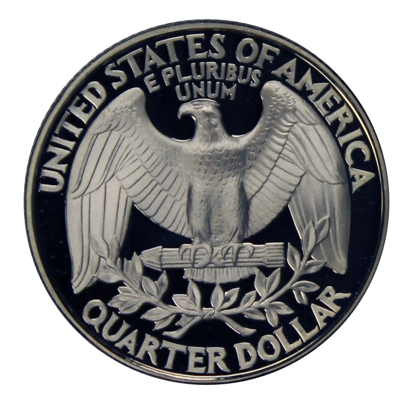 1993 -S Washington Quarter Proof 90% Silver Gem Deep Cameo US Coin