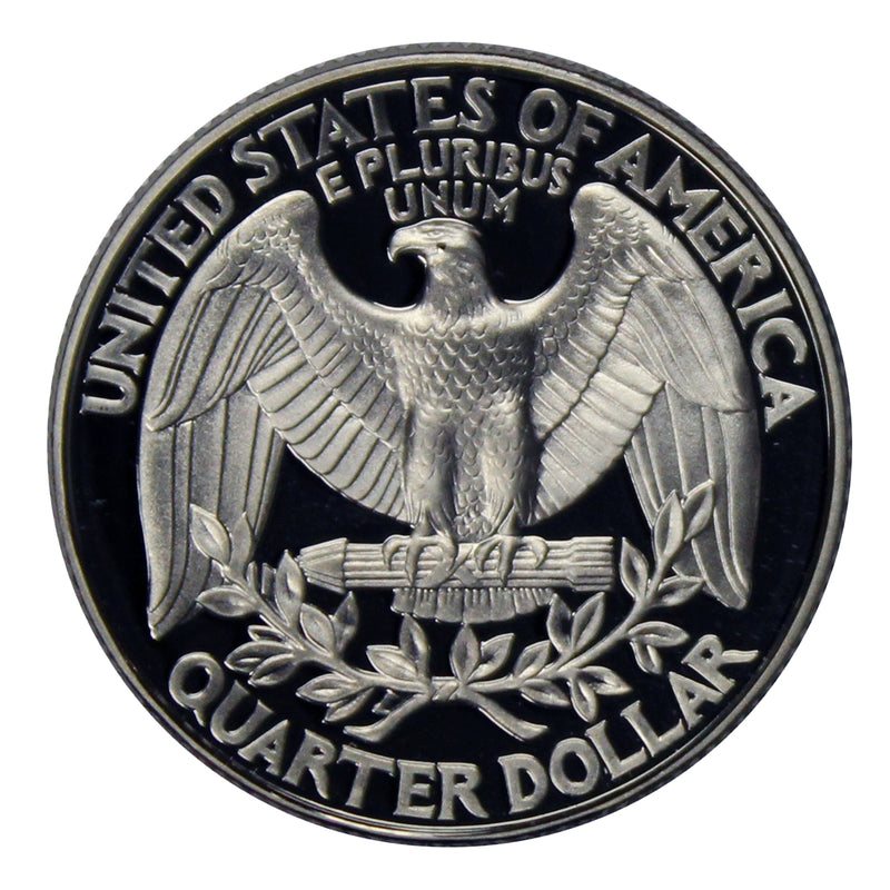 1992 -S Washington Quarter Proof 90% Silver Gem Deep Cameo US Coin