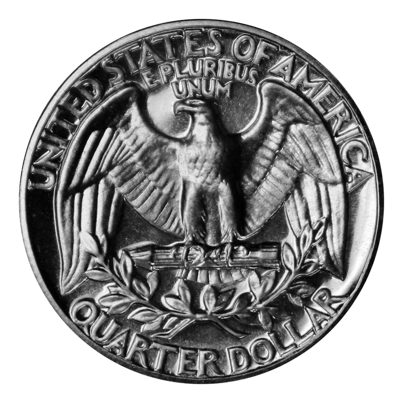1963 Washington Quarter Proof 90% Silver Gem Brilliant US Coin