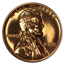 1955 Gem Proof Lincoln Wheat Cent  Brilliant