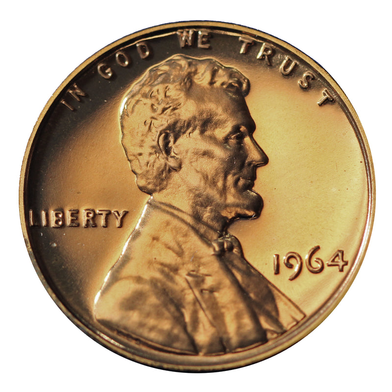 1964 Gem Proof Lincoln Memorial Cent