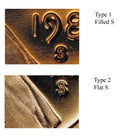 1981 S Lincoln Cent Choice Cameo Proof 2 Coin Set Type 1 & 2