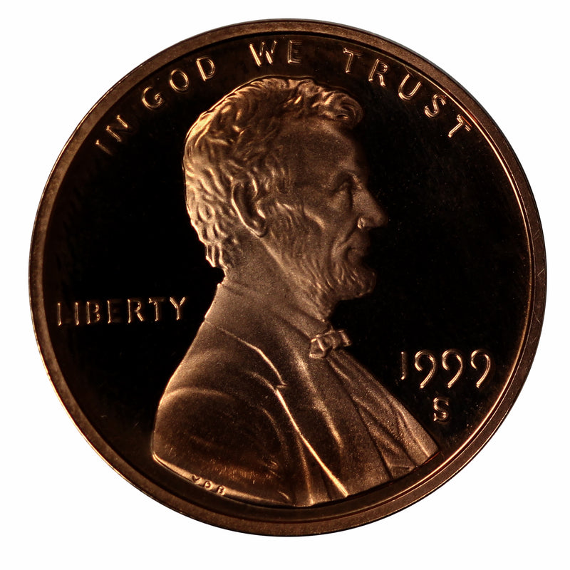 1999 Gem Deep Cameo Proof Lincoln Memorial Cent