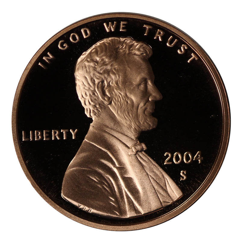 2004 Gem Deep Cameo Proof Lincoln Memorial Cent