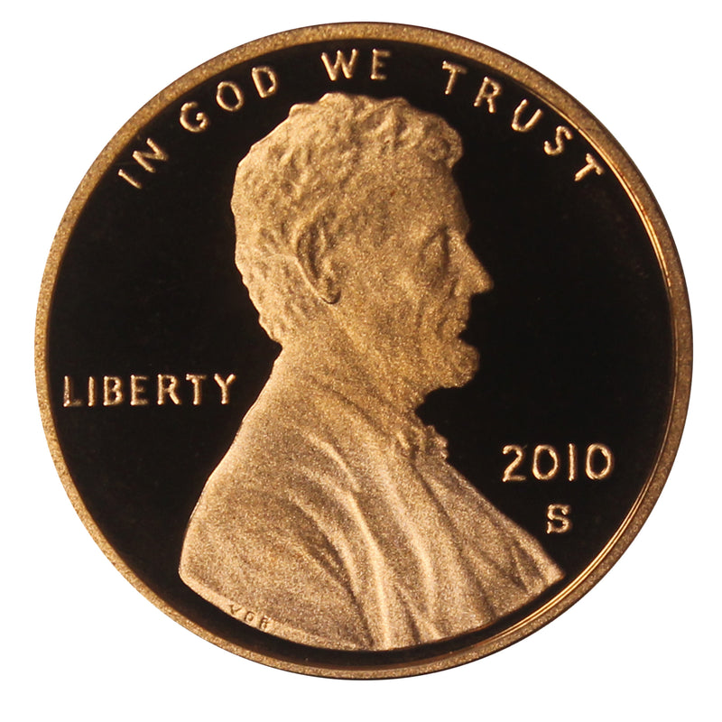 2010 Gem Deep Cameo Proof Lincoln Shield Cent