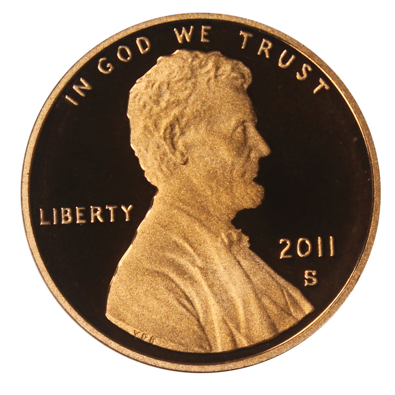 2011 Gem Deep Cameo Proof Lincoln Shield Cent