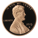 2015 Gem Proof Lincoln Cent Roll (50 Coins)