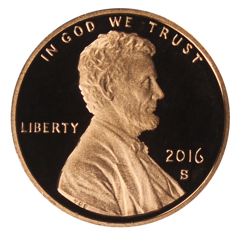 2016 Gem Proof Lincoln Cent Roll (50 Coins)