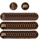 1969 Gem Proof Lincoln Cent Roll (50 Coins)