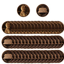 1974 Gem Proof Lincoln Cent Roll (50 Coins)