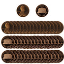 1977 Gem Proof Lincoln Cent Roll (50 Coins)