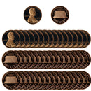 1979 Gem Proof Lincoln Cent Roll (50 Coins) Type 1