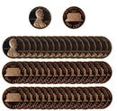1980 Gem Proof Lincoln Cent Roll (50 Coins)