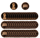 1983 Gem Proof Lincoln Cent Roll (50 Coins)