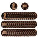 1985 Gem Proof Lincoln Cent Roll (50 Coins)