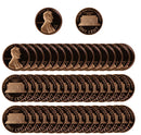 1991 Gem Proof Lincoln Cent Roll (50 Coins)