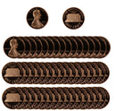 1997 Gem Proof Lincoln Cent Roll (50 Coins)