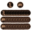 2000 Gem Proof Lincoln Cent Roll (50 Coins)