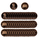 2002 Gem Proof Lincoln Cent Roll (50 Coins)