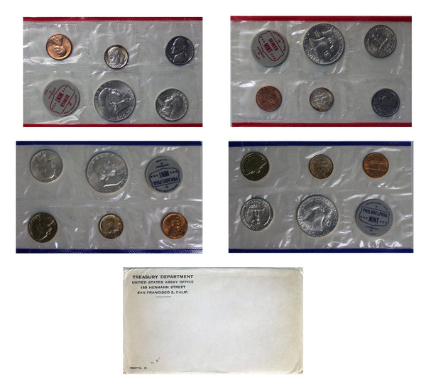 1962 PD US Mint set (OGP) 10 coins