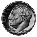 1951 Roosevelt Dime choice 90% Silver Proof