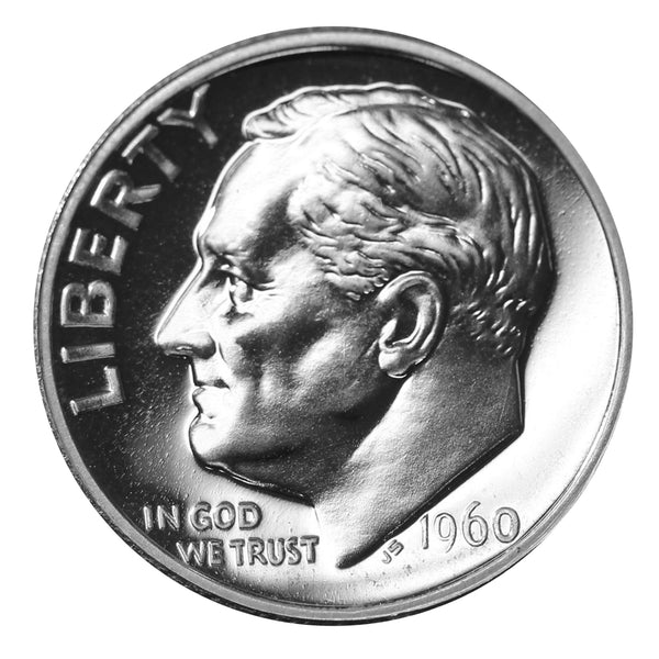 1960 Roosevelt Dime choice 90% Silver Proof