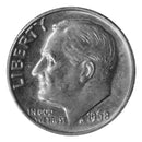 1968 -P Roosevelt Dime Roll BU Clad 50 US Coins