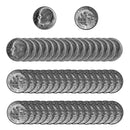 1968 -P Roosevelt Dime Roll BU Clad 50 US Coins
