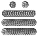 1971 -P Roosevelt Dime Roll BU Clad 50 US Coins
