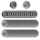 1972 -D Roosevelt Dime Roll BU Clad 50 US Coins