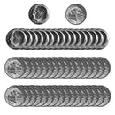 1972 -P Roosevelt Dime Roll BU Clad 50 US Coins