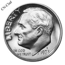 1973 S Roosevelt Dime Choice CN-Clad Proof