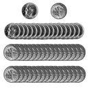 1974 -D Roosevelt Dime Roll BU Clad 50 US Coins