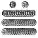 1976 -P Roosevelt Dime Roll BU Clad 50 US Coins