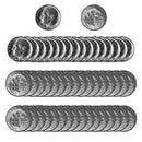 1978 -D Roosevelt Dime Roll BU Clad 50 US Coins