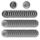 1980 -D Roosevelt Dime Roll BU Clad 50 US Coins