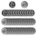 1980 -P Roosevelt Dime Roll BU Clad 50 US Coins