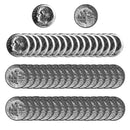 1984 -P Roosevelt Dime Roll BU Clad 50 US Coins