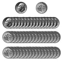 1994 -D Roosevelt Dime Roll BU Clad 50 US Coins