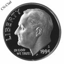 1994 S Roosevelt Dime Choice Cameo CN-Clad Proof