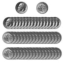 1996 -P Roosevelt Dime Roll BU Clad 50 US Coins
