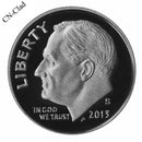 2013 S Roosevelt Dime Choice Cameo CN-Clad Proof