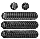 1985 S Roosevelt Dime Gem Deep Cameo Proof CN-Clad Roll (50 Coins)