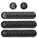 1988 S Roosevelt Dime Gem Deep Cameo Proof CN-Clad Roll (50 Coins)