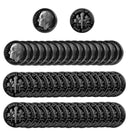 1991 S Roosevelt Dime Gem Deep Cameo Proof CN-Clad Roll (50 Coins)