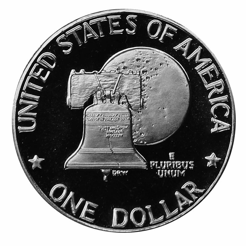 1976 S Eisenhower Dollar Deep Cameo Proof Bicentennial Roll CN-Clad (20 Coins) Type 2