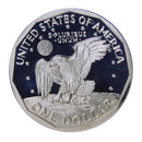 1981 S Susan B Anthony Dollar Gem DCAM Proof CN-Clad Type 2 (Clear S)